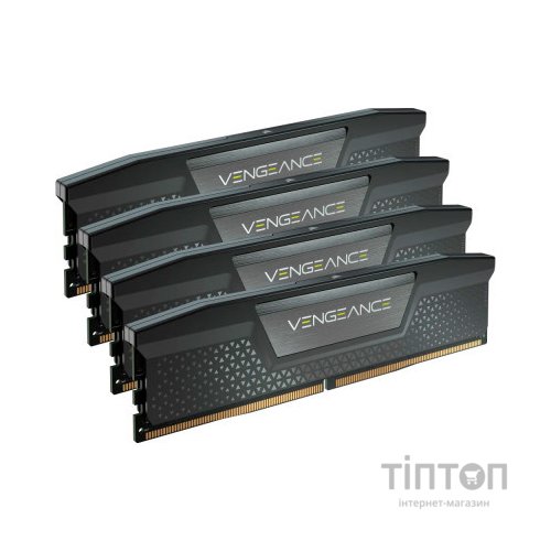 Модуль пам'яті для комп'ютера DDR5 192GB (4x48GB) 5200 MHz Vengeance Black Corsair (CMK192GX5M4B5200C38)