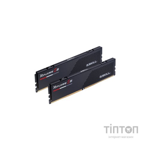 Модуль пам'яті для комп'ютера DDR5 32GB (2x16GB) 5200 MHz Ripjaws S5 G.Skill (F5-5200J4040A16GX2-RS5K)