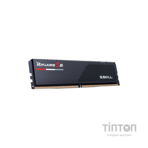 Модуль пам'яті для комп'ютера DDR5 32GB (2x16GB) 5200 MHz Ripjaws S5 G.Skill (F5-5200J4040A16GX2-RS5K)