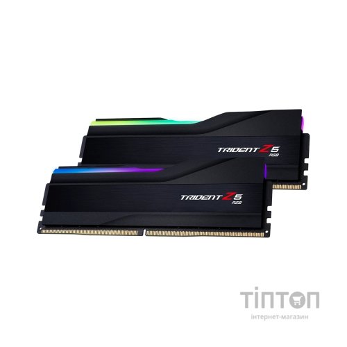 Модуль пам'яті для комп'ютера DDR5 32GB (2x16GB) 5200 MHz Trident Z5 RGB G.Skill (F5-5200J4040A16GX2-TZ5RK)