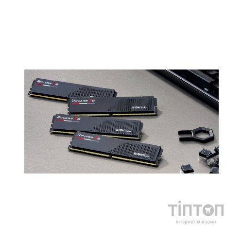 Модуль пам'яті для комп'ютера DDR5 32GB (2x16GB) 5600 MHz Ripjaws S5 Black G.Skill (F5-5600J4040C16GX2-RS5K)