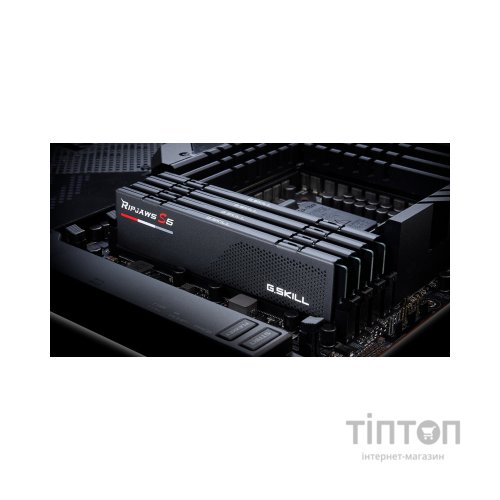 Модуль пам'яті для комп'ютера DDR5 32GB (2x16GB) 5600 MHz Ripjaws S5 Black G.Skill (F5-5600J4040C16GX2-RS5K)