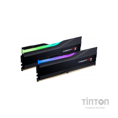 Модуль пам'яті для комп'ютера DDR5 32GB (2x16GB) 5600 MHz Trident Z5 RGB Black G.Skill (F5-5600J3636C16GX2-TZ5RK)