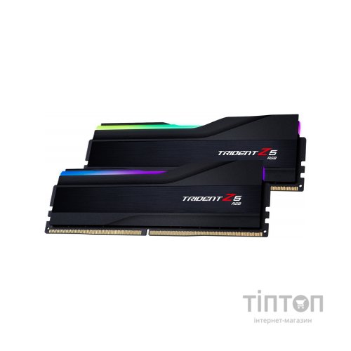 Модуль пам'яті для комп'ютера DDR5 32GB (2x16GB) 5600 MHz Trident Z5 RGB Black G.Skill (F5-5600J3636C16GX2-TZ5RK)
