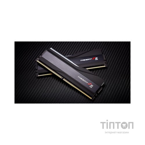 Модуль пам'яті для комп'ютера DDR5 32GB (2x16GB) 5600 MHz Trident Z5 RGB Black G.Skill (F5-5600J3636C16GX2-TZ5RK)