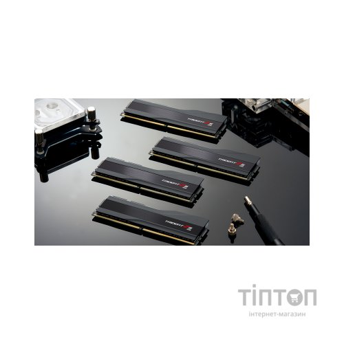 Модуль пам'яті для комп'ютера DDR5 32GB (2x16GB) 5600 MHz Trident Z5 RGB Black G.Skill (F5-5600J3636C16GX2-TZ5RK)
