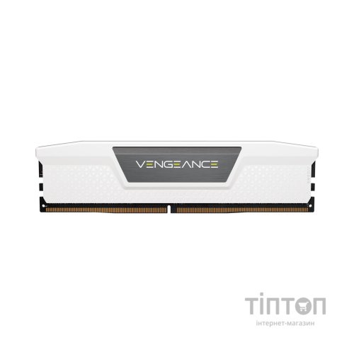 Модуль пам'яті для комп'ютера DDR5 32GB (2x16GB) 5600 MHz Vengeance White Corsair (CMK32GX5M2B5600C36W)