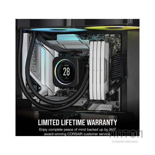 Модуль пам'яті для комп'ютера DDR5 32GB (2x16GB) 5600 MHz Vengeance White Corsair (CMK32GX5M2B5600C36W)