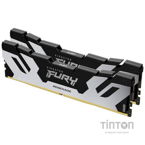 Модуль пам'яті для комп'ютера DDR5 32GB (2x16GB) 6000 MHz FURY Renegade Silver Kingston Fury (ex.HyperX) (KF560C32RSK2-32)