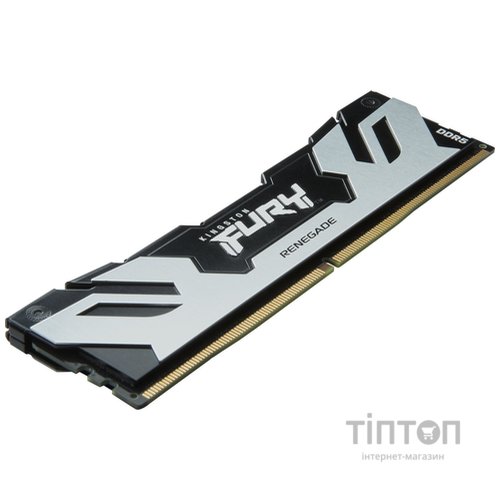 Модуль пам'яті для комп'ютера DDR5 32GB (2x16GB) 6000 MHz FURY Renegade Silver Kingston Fury (ex.HyperX) (KF560C32RSK2-32)