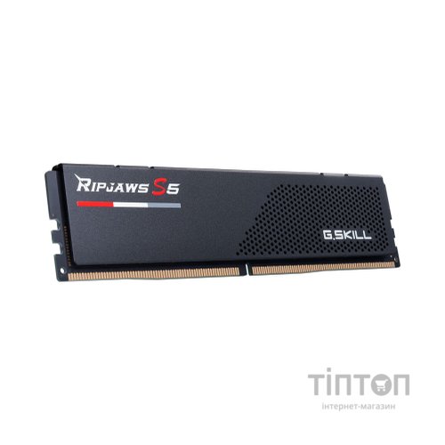 Модуль пам'яті для комп'ютера DDR5 32GB (2x16GB) 6000 MHz Ripjaws S5 Black G.Skill (F5-6000J3636F16GX2-RS5K)