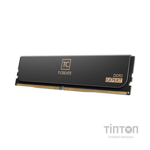 Модуль пам'яті для комп'ютера DDR5 32GB (2x16GB) 6000 MHz T-Create Expert Black Team (CTCED532G6000HC38ADC01)