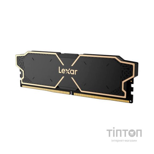 Модуль пам'яті для комп'ютера DDR5 32GB (2x16GB) 6000 MHz Thor Black Lexar (LD5U16G60C32LG-RGD)