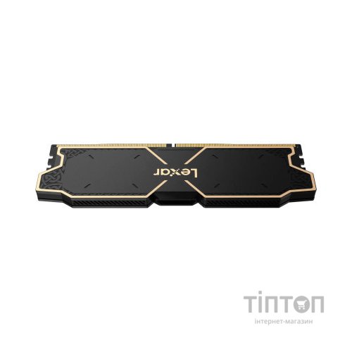 Модуль пам'яті для комп'ютера DDR5 32GB (2x16GB) 6000 MHz Thor Black Lexar (LD5U16G60C32LG-RGD)