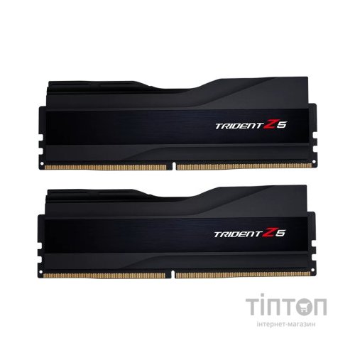 Модуль пам'яті для комп'ютера DDR5 32GB (2x16GB) 6000 MHz Trident Z5 Black G.Skill (F5-6000J3040F16GX2-TZ5K)