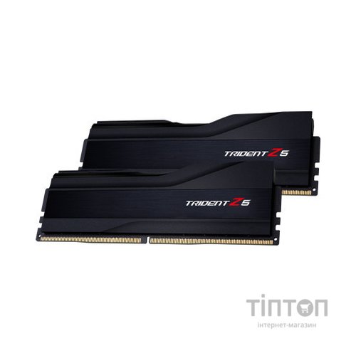 Модуль пам'яті для комп'ютера DDR5 32GB (2x16GB) 6000 MHz Trident Z5 Black G.Skill (F5-6000J3040F16GX2-TZ5K)