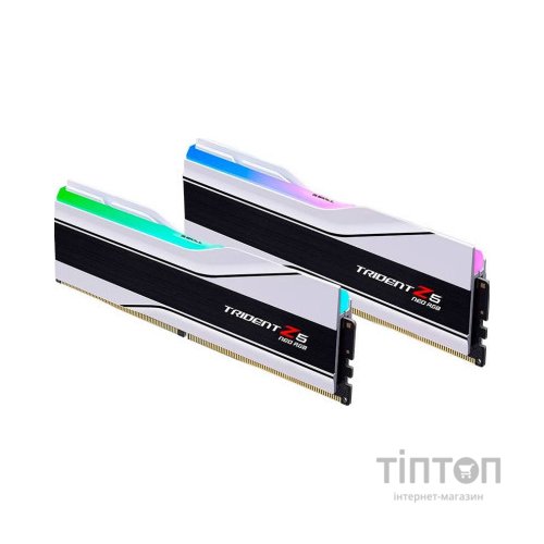 Модуль пам'яті для комп'ютера DDR5 32GB (2x16GB) 6000 MHz Trident Z5 Neo RGB AMD EXPO G.Skill (F5-6000J3036F16GX2-TZ5NRW)