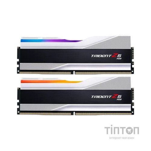 Модуль пам'яті для комп'ютера DDR5 32GB (2x16GB) 6000 MHz Trident Z5 RGB White G.Skill (F5-6000J3238F16GX2-TZ5RW)