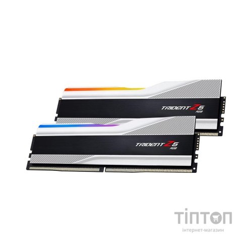 Модуль пам'яті для комп'ютера DDR5 32GB (2x16GB) 6000 MHz Trident Z5 RGB White G.Skill (F5-6000J3238F16GX2-TZ5RW)