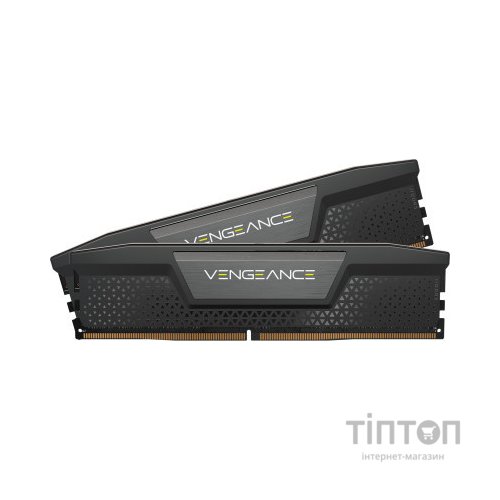 Модуль пам'яті для комп'ютера DDR5 32GB (2x16GB) 6000 MHz Vengeance Black Corsair (CMK32GX5M2B6000C36)