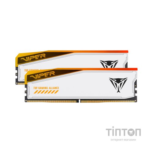 Модуль пам'яті для комп'ютера DDR5 32GB (2x16GB) 6000 MHz Viper Elite 5 RGB TUF Patriot (PVER532G60C36KT)