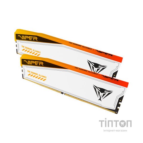 Модуль пам'яті для комп'ютера DDR5 32GB (2x16GB) 6000 MHz Viper Elite 5 RGB TUF Patriot (PVER532G60C36KT)