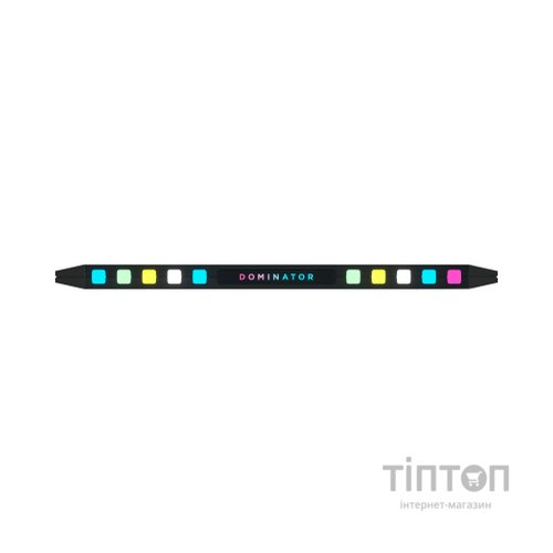 Модуль пам'яті для комп'ютера DDR5 32GB (2x16GB) 6400 MHz Dominator Platinum RGB Black Corsair (CMT32GX5M2B6400C32)