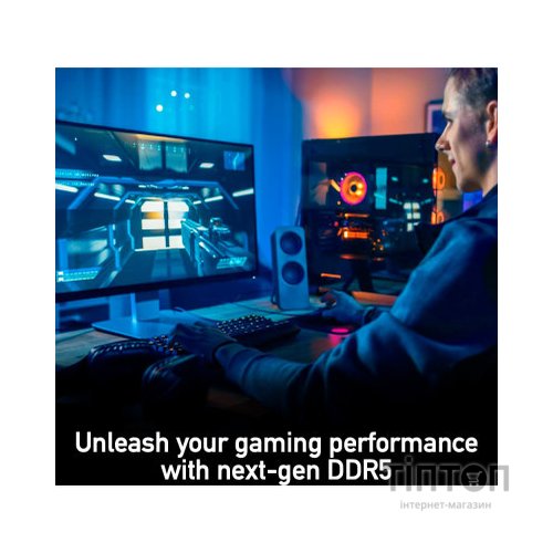 Модуль пам'яті для комп'ютера DDR5 32GB (2x16GB) 7200 MHz Ares RGB Black Lexar (LD5U16G72C34LA-RGD)