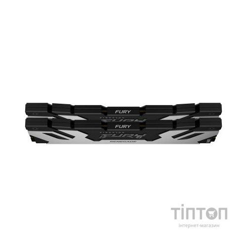 Модуль пам'яті для комп'ютера DDR5 32GB (2x16GB) 7200 MHz Renegade Black/Silver Kingston Fury (ex.HyperX) (KF572C38RSK2-32)