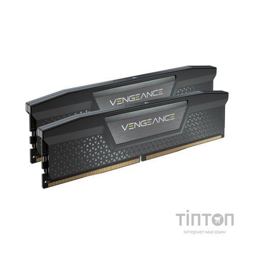 Модуль пам'яті для комп'ютера DDR5 32GB (2x16GB) 7200 MHz Vengeance Black Corsair (CMK32GX5M2X7200C34)