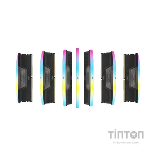 Модуль пам'яті для комп'ютера DDR5 32GB (2x16GB) 7200 MHz Vengeance RGB Corsair (CMH32GX5M2X7200C34)