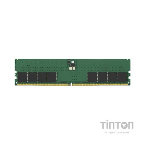 Модуль пам'яті для комп'ютера DDR5 32GB 4800 MHz Kingston (KVR48U40BD8-32)