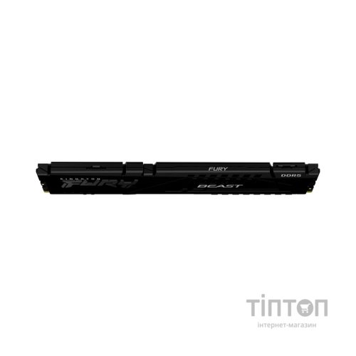 Модуль пам'яті для комп'ютера DDR5 32GB 5200 MHz Beast Black Kingston Fury (ex.HyperX) (KF552C36BBE-32)