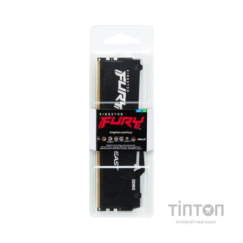Модуль пам'яті для комп'ютера DDR5 32GB 6000 MHz Beast RGB Kingston Fury (ex.HyperX) (KF560C40BBA-32)