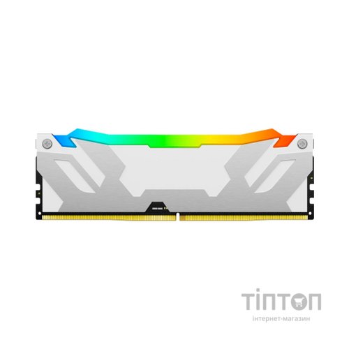 Модуль пам'яті для комп'ютера DDR5 32GB 6000 MHz Renegade RGB White Kingston Fury (ex.HyperX) (KF560C32RWA-32)