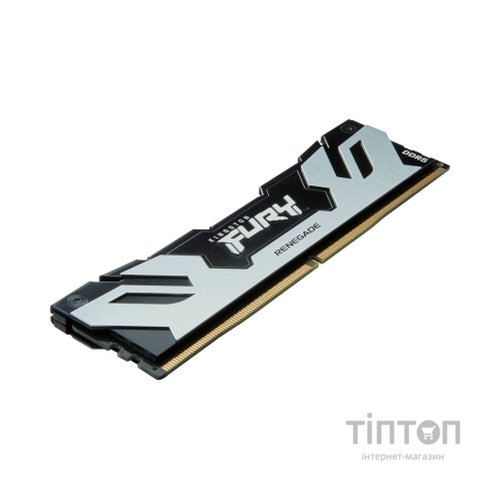 Модуль пам'яті для комп'ютера DDR5 32GB 6000 MHz Renegade Silver Kingston Fury (ex.HyperX) (KF560C32RS-32)