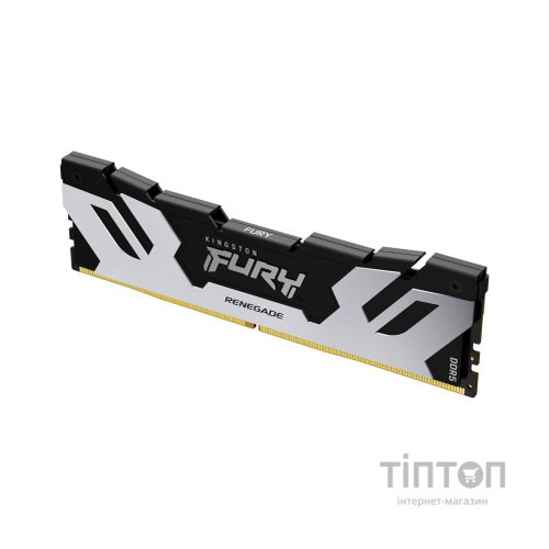 Модуль пам'яті для комп'ютера DDR5 32GB 6000 MHz Renegade Silver Kingston Fury (ex.HyperX) (KF560C32RS-32)