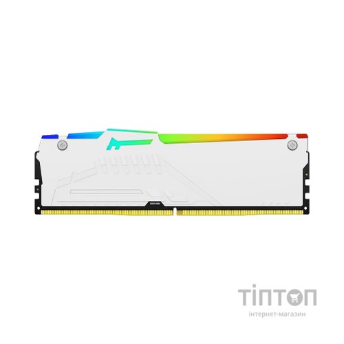 Модуль пам'яті для комп'ютера DDR5 32GB 6000 MHz Renegade White XMP Kingston Fury (ex.HyperX) (KF560C30BWA-32)