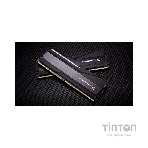 Модуль пам'яті для комп'ютера DDR5 48GB (2x24GB) 6000 MHz Trident Z5 RGB Black G.Skill (F5-6000J4048F24GX2-TZ5RK)