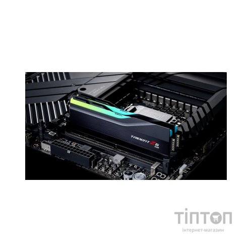 Модуль пам'яті для комп'ютера DDR5 48GB (2x24GB) 6000 MHz Trident Z5 RGB Black G.Skill (F5-6000J4048F24GX2-TZ5RK)
