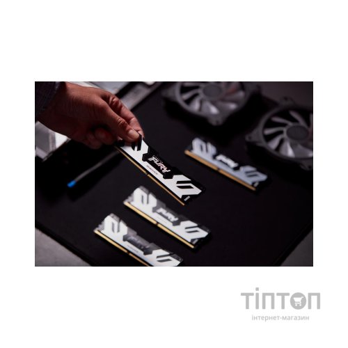 Модуль пам'яті для комп'ютера DDR5 48GB 6400 MHz Renegade Silver XMP Kingston Fury (ex.HyperX) (KF564C32RS-48)