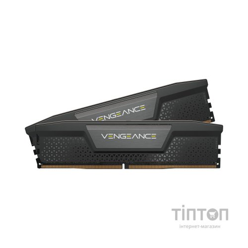 Модуль пам'яті для комп'ютера DDR5 64GB (2x32GB) 5200 MHz Vengeance Black Corsair (CMK64GX5M2B5200C40)