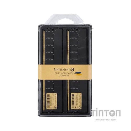 Модуль пам'яті для комп'ютера DDR5 64GB (2x32GB) 5600 MHz INTELIGENTES (IU5CIJ2/64)