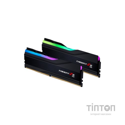 Модуль пам'яті для комп'ютера DDR5 64GB (2x32GB) 5600 MHz Trident Z5 RGB G.Skill (F5-5600J3636D32GX2-TZ5RK)