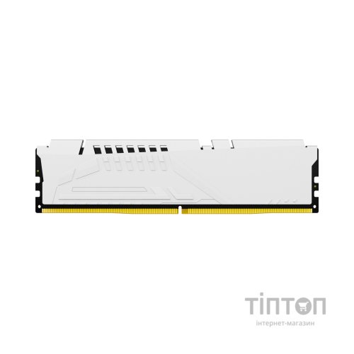 Модуль пам'яті для комп'ютера DDR5 64GB (2x32GB) 6000 MHz Beast White Kingston Fury (ex.HyperX) (KF560C36BWEK2-64)