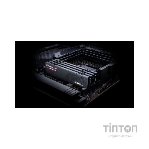 Модуль пам'яті для комп'ютера DDR5 64GB (2x32GB) 6000 MHz Ripjaws S5 G.Skill (F5-6000J3238G32GX2-RS5K)