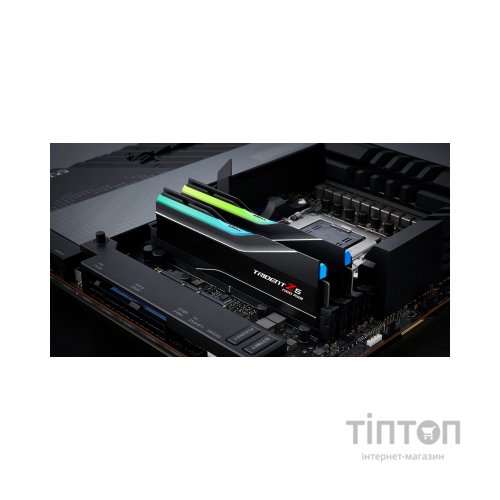 Модуль пам'яті для комп'ютера DDR5 64GB (2x32GB) 6000 MHz Trident Z5 NEO RGB G.Skill (F5-6000J3040G32GX2-TZ5NR)