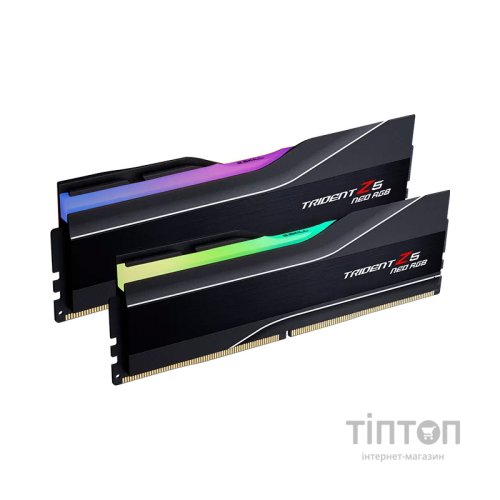 Модуль пам'яті для комп'ютера DDR5 64GB (2x32GB) 6000 MHz Trident Z5 NEO RGB G.Skill (F5-6000J3238G32GX2-TZ5NR)
