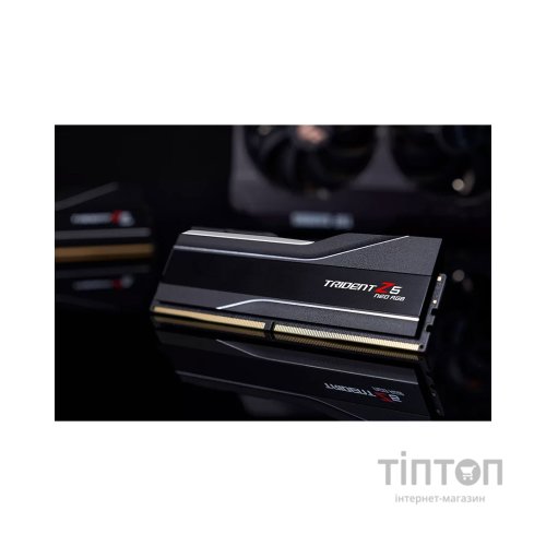 Модуль пам'яті для комп'ютера DDR5 64GB (2x32GB) 6000 MHz Trident Z5 NEO RGB G.Skill (F5-6000J3238G32GX2-TZ5NR)