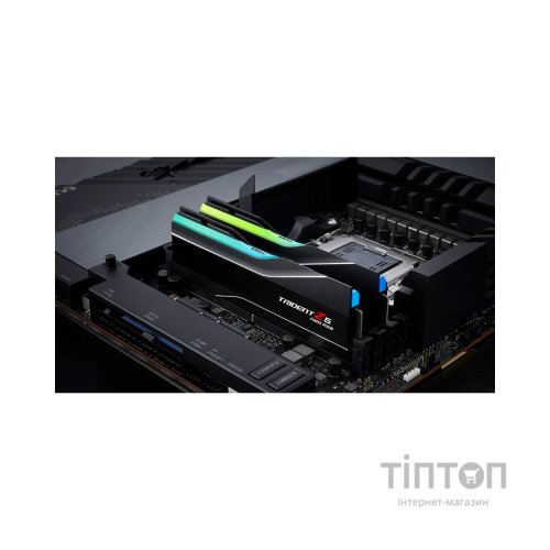 Модуль пам'яті для комп'ютера DDR5 64GB (2x32GB) 6000 MHz Trident Z5 NEO RGB G.Skill (F5-6000J3238G32GX2-TZ5NR)